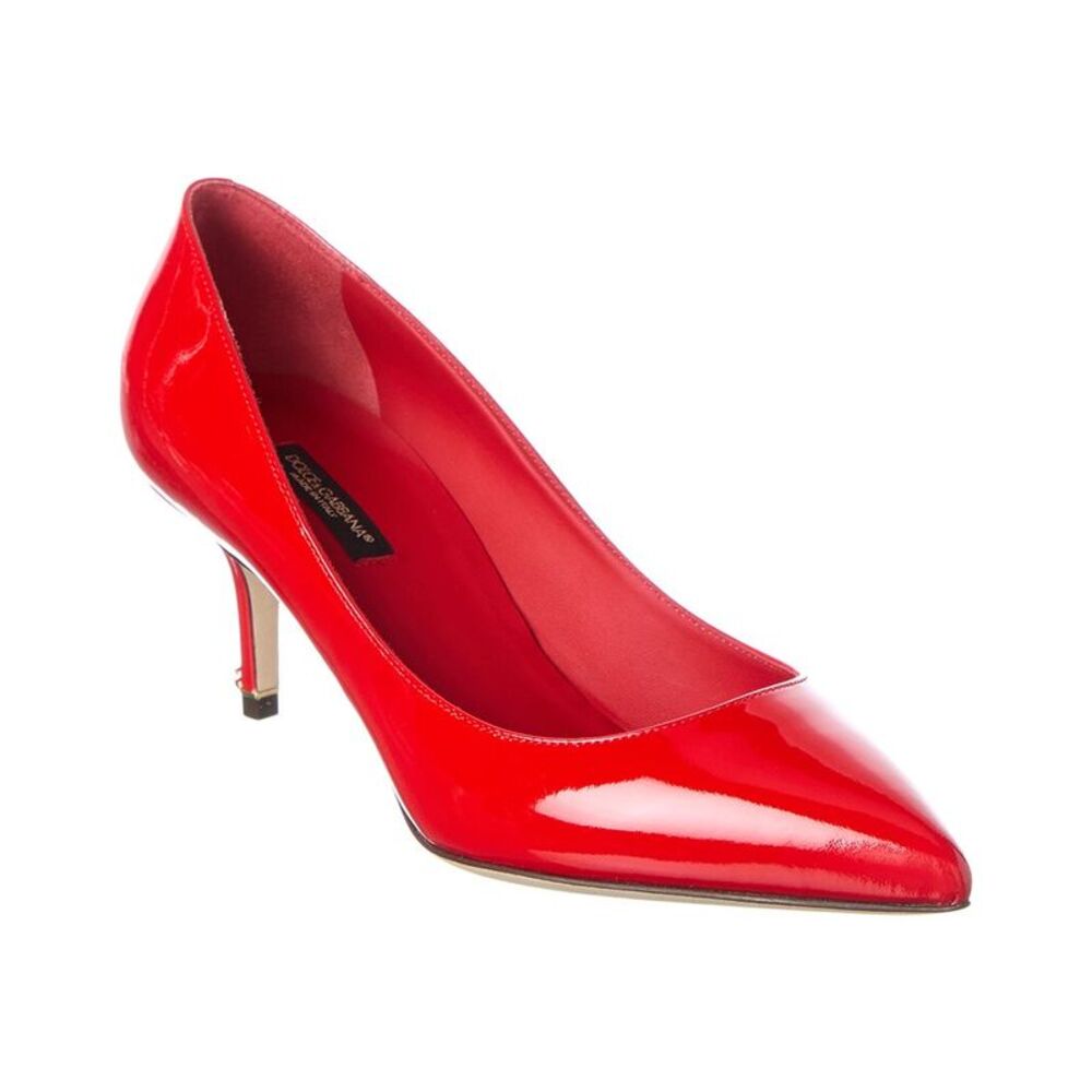 Dolce & Gabbana Dg 64 Patent Pump, Red